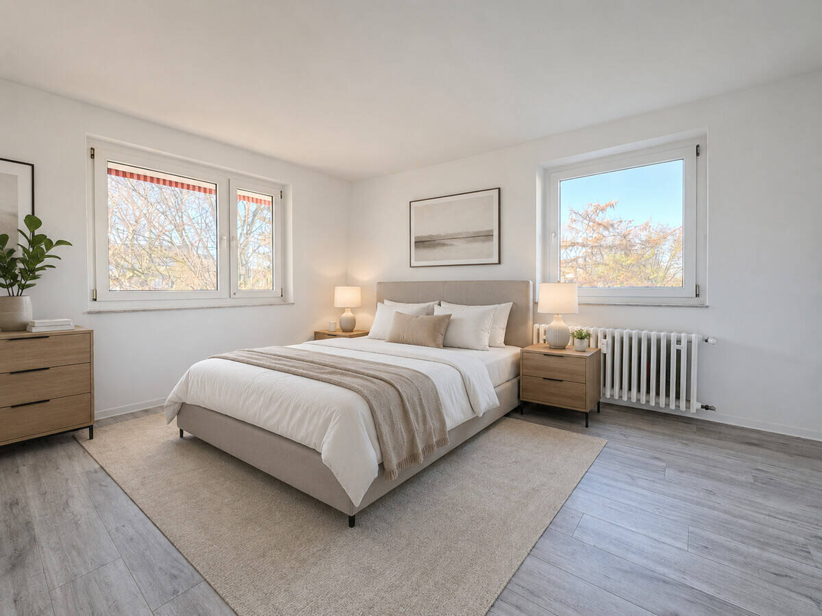 Moderne 4-Zimmer-Wohnung mit großem Balkon im herzen von Minden, 32425 Minden