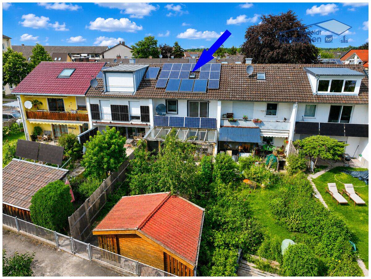 Renoviertes & bezugsfreies 5-Zimmer-Reihenmittelhaus mit Wintergarten, Garten & Doppelcarport, 86899 Landsberg am Lech