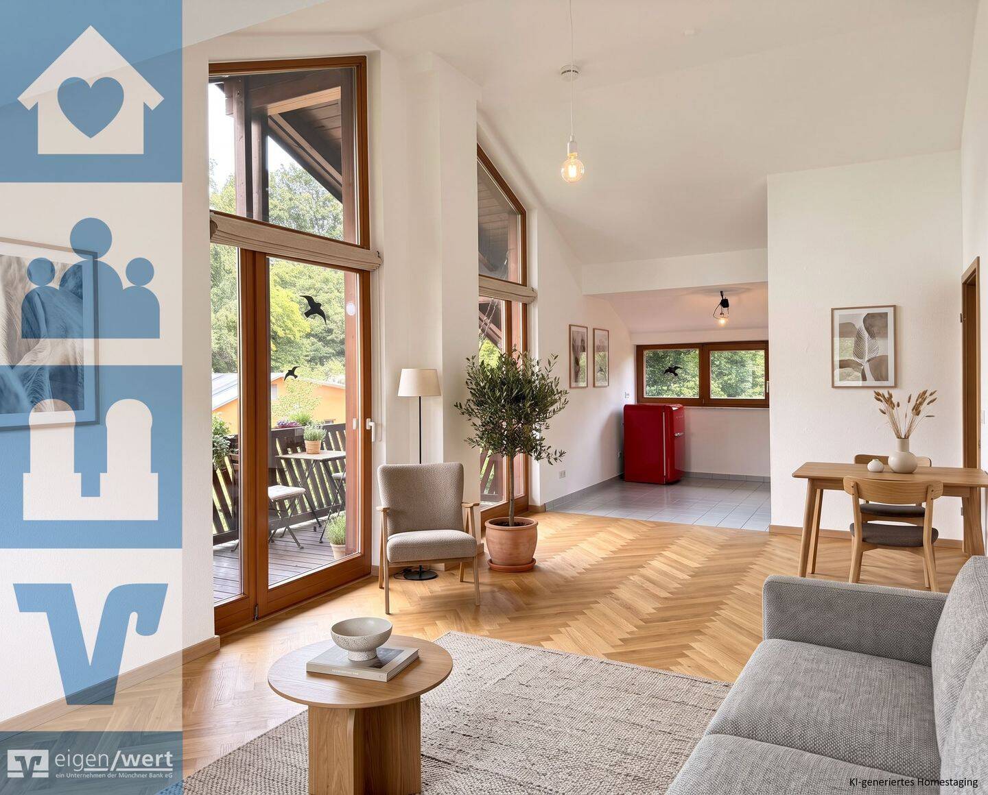 Campus, Forschung, Karriere: Attraktives Dachgeschoss-Appartement in Planegg, 82152 Planegg