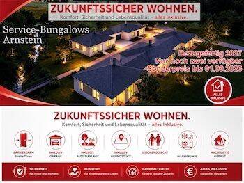 Zukunftssicher wohnen – Service-Bungalows Arnstein – voll klimatisiert – Bezugsfertig 2027, 97450 Arnstein