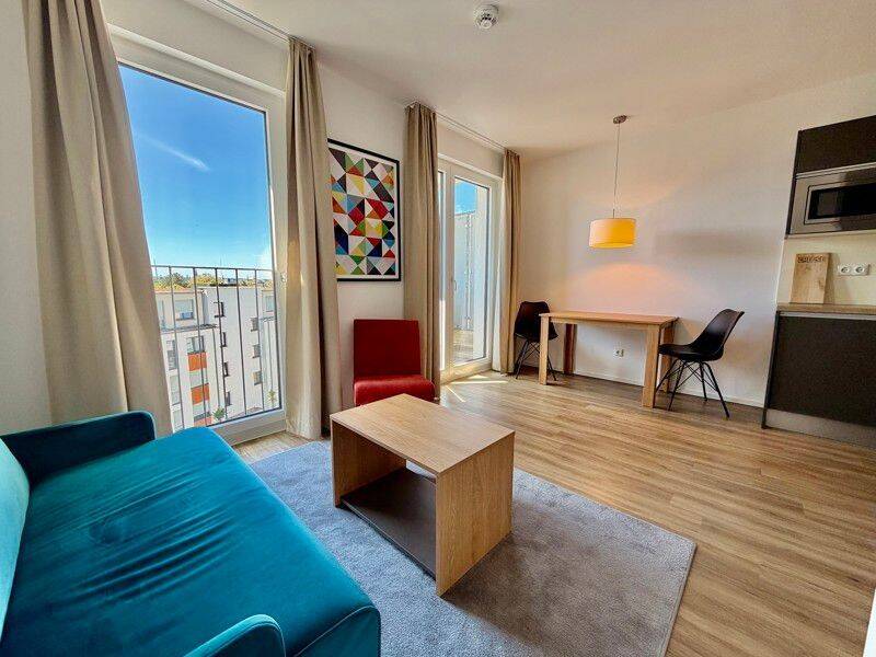 Helle 1-Zimmer-Wohnung mit Balkon und EBK – komplett möbliert!, 53225 Bonn (Beuel Geislar Schwarzrheindorf Vilich Vilich-Rheindorf)