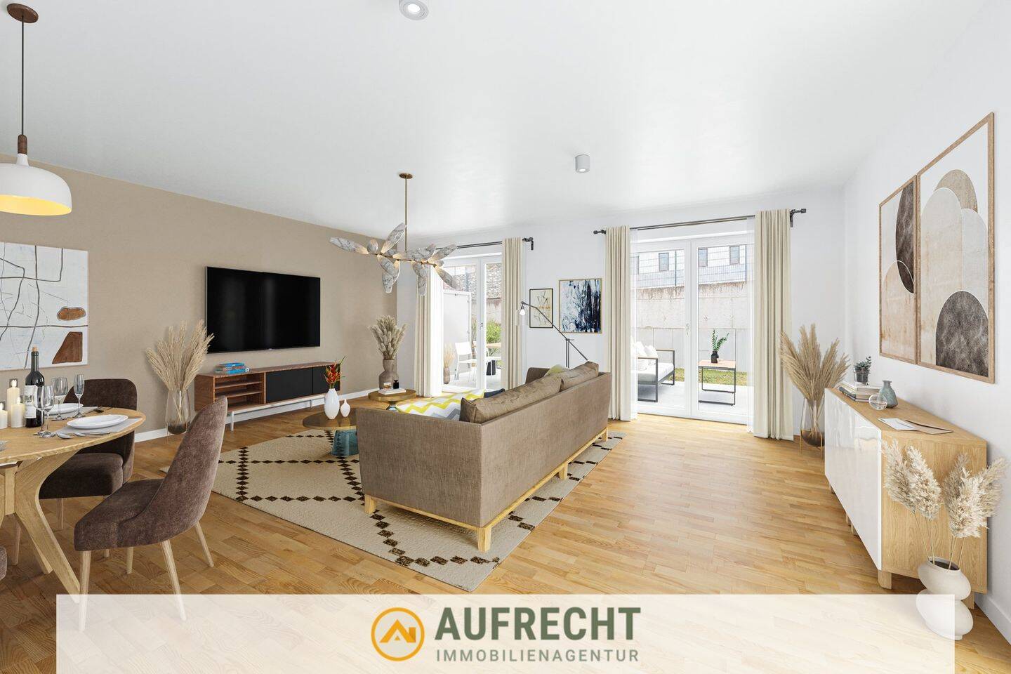 A U F R E C H T °Exklusive Haus-im-Haus-Wohnung mit 4 Zimmern, Garten und Doppelgarage an der S2, 85253 Erdweg