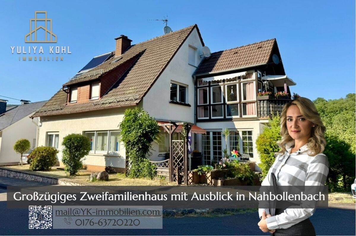 Wohnen mit Perspektive – Zwei Wohneinheiten, moderne Heiztechnik und traumhafter Fernblick, 55743 Fischbach