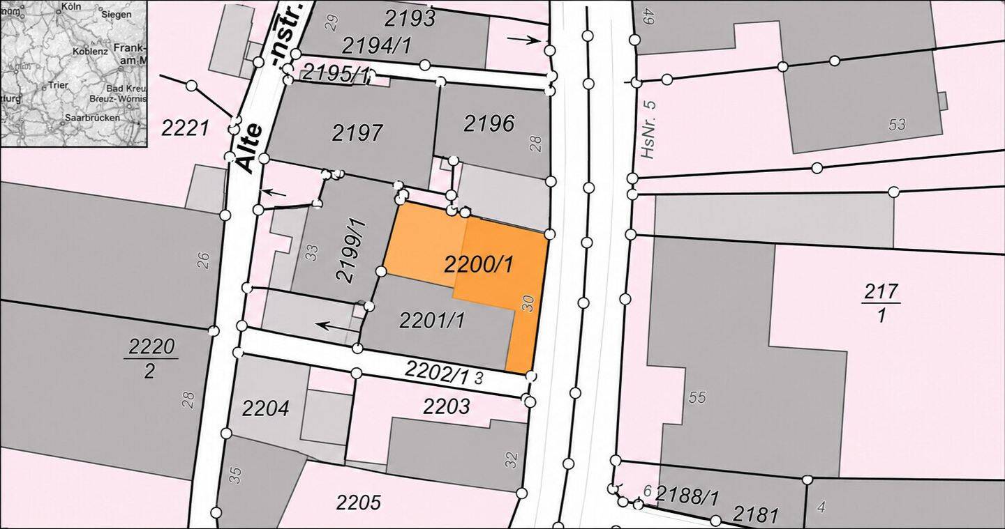 Baugrundstück im Zentrum von 56858 Neef | Mosel, 56858 Neef