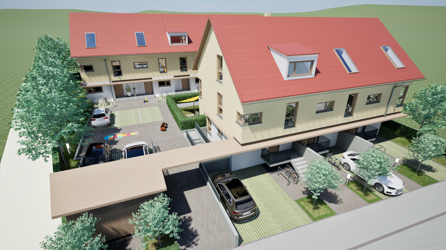 Reihenmittelhaus (RH4) mit Garten & Stellplatz – großzügiges Wohnen auf 3 (Optional: 4) Etagen, 73230 Kirchheim unter Teck