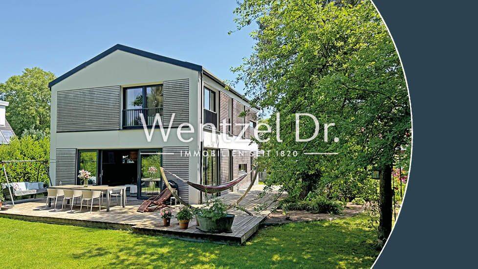Modernes Architektenhaus auf weitläufigem Grundstück in Hamburg-Lurup zum Kauf – Wentzel Dr., 22547 Hamburg (Altona Bahrenfeld Eidelstedt Lurup)