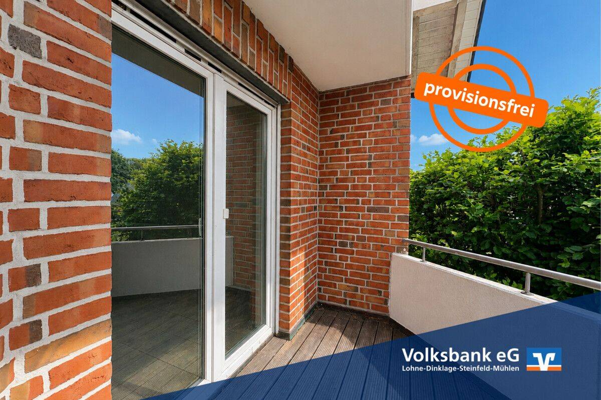 *provisionsfrei* Wohnen auf 2 Ebenen: Geräumige Maisonette Wohnung mit Balkon und Carport, 49393 Lohne (Oldenburg)