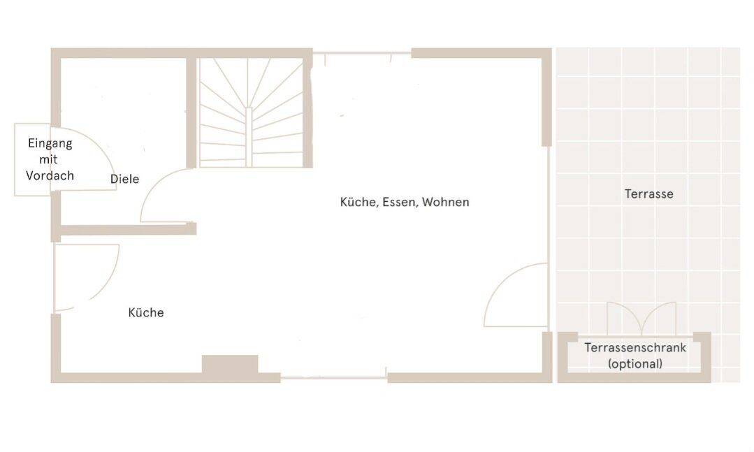 Reihenmittelhaus in Kabelsketal mit Garten und Stellplatz, 6184 Kabelsketal