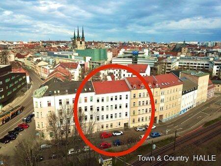 Helle 1-Raum-Whg. mit Einbauküche, Top-Lage Nähe Markt/Finanzamt !!!, 6108 Halle (Saale) (Altstadt Giebichenstein Innenstadt Paulusviertel Saaleaue)