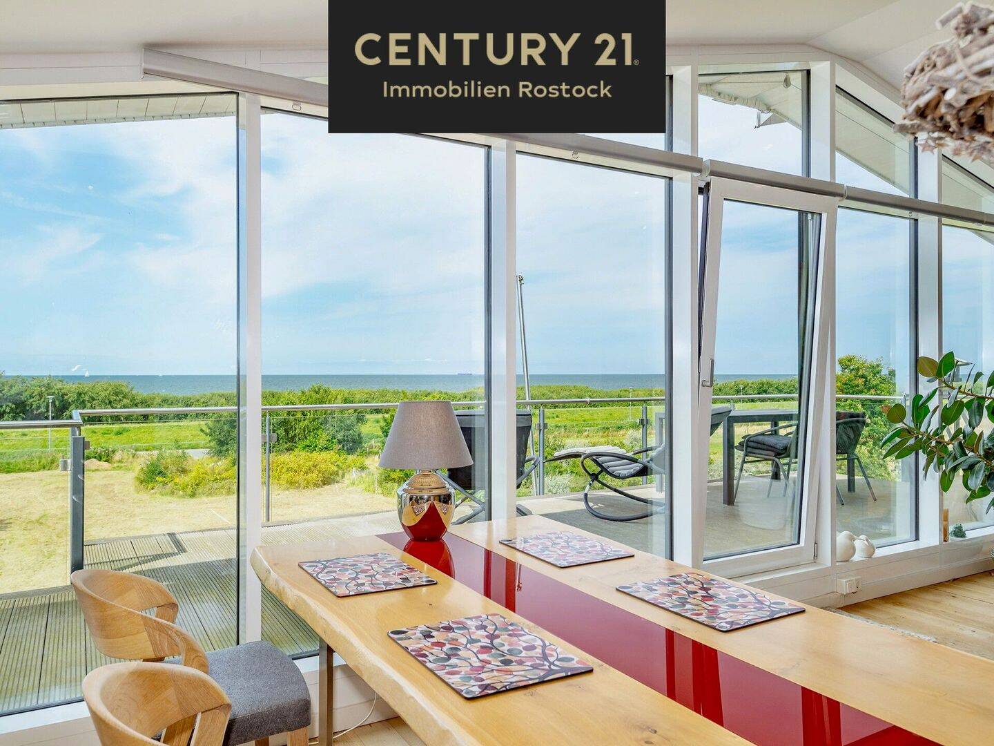 Penthouse-Flair mit Meerblick und Dreiseiten Balkonterrasse, 18211 Börgerende-Rethwisch