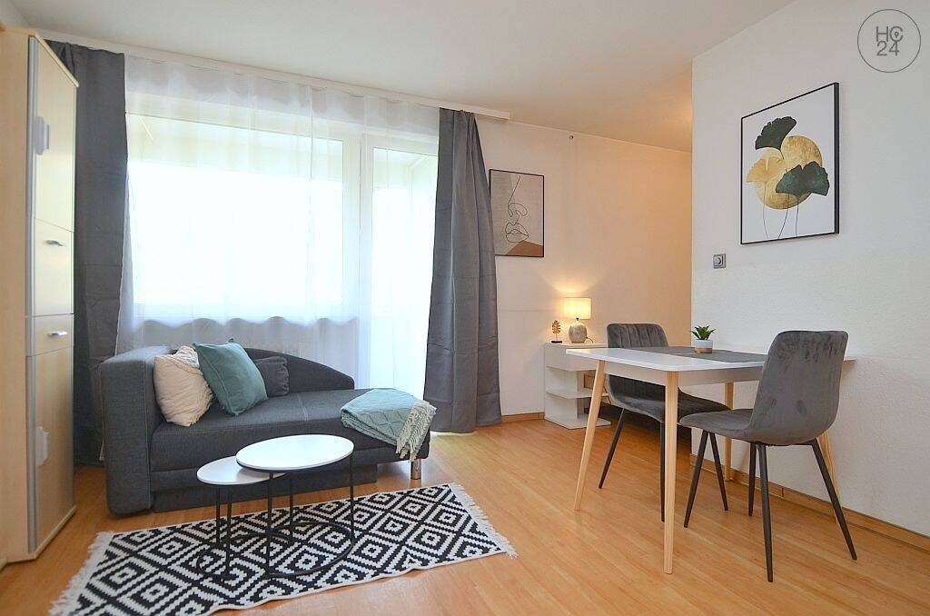 Schön möblierte 1-Zimmer-Wohnung mit Balkon in Nürnberg, 90489 Nürnberg (Gärten bei Wöhrd Rennweg Veilhof Wöhrd)