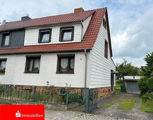 Aus Alt mach Traumhaus – Doppelhaushälfte mit Garage im Stadtteil Krimderode, 99734 Nordhausen
