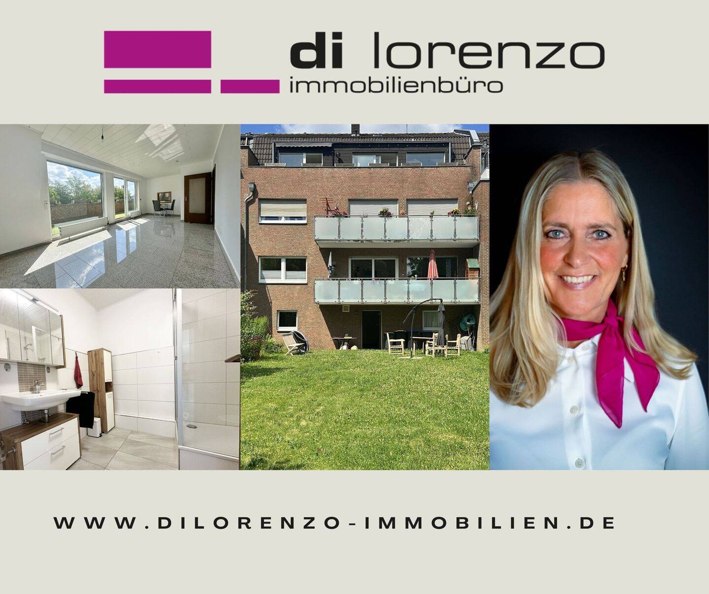 ***SONNIGE 4-Zimmer DG-WOHNUNG MIT RIESIEGEM BALKON & PANORAMABLICK!***Garage inklusive***, 41199 Mönchengladbach