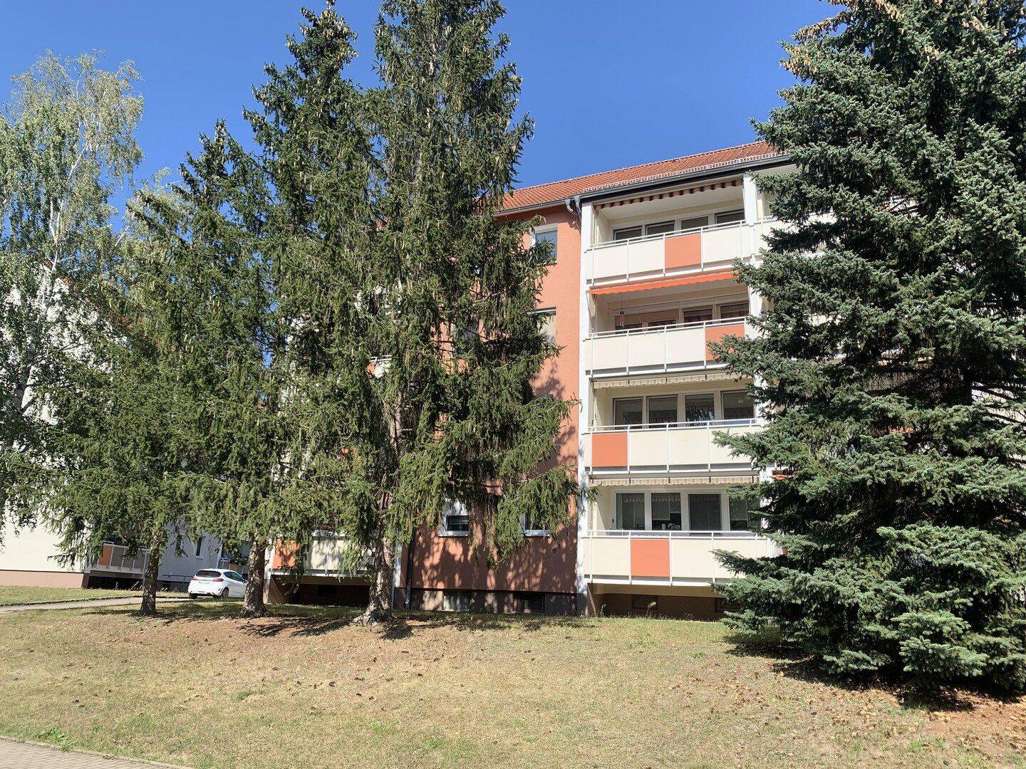 Zentral, ruhig und grün – gemütliche 3 Raum Wohnung sucht zuverlässige neue Mieter, 1589 Riesa
