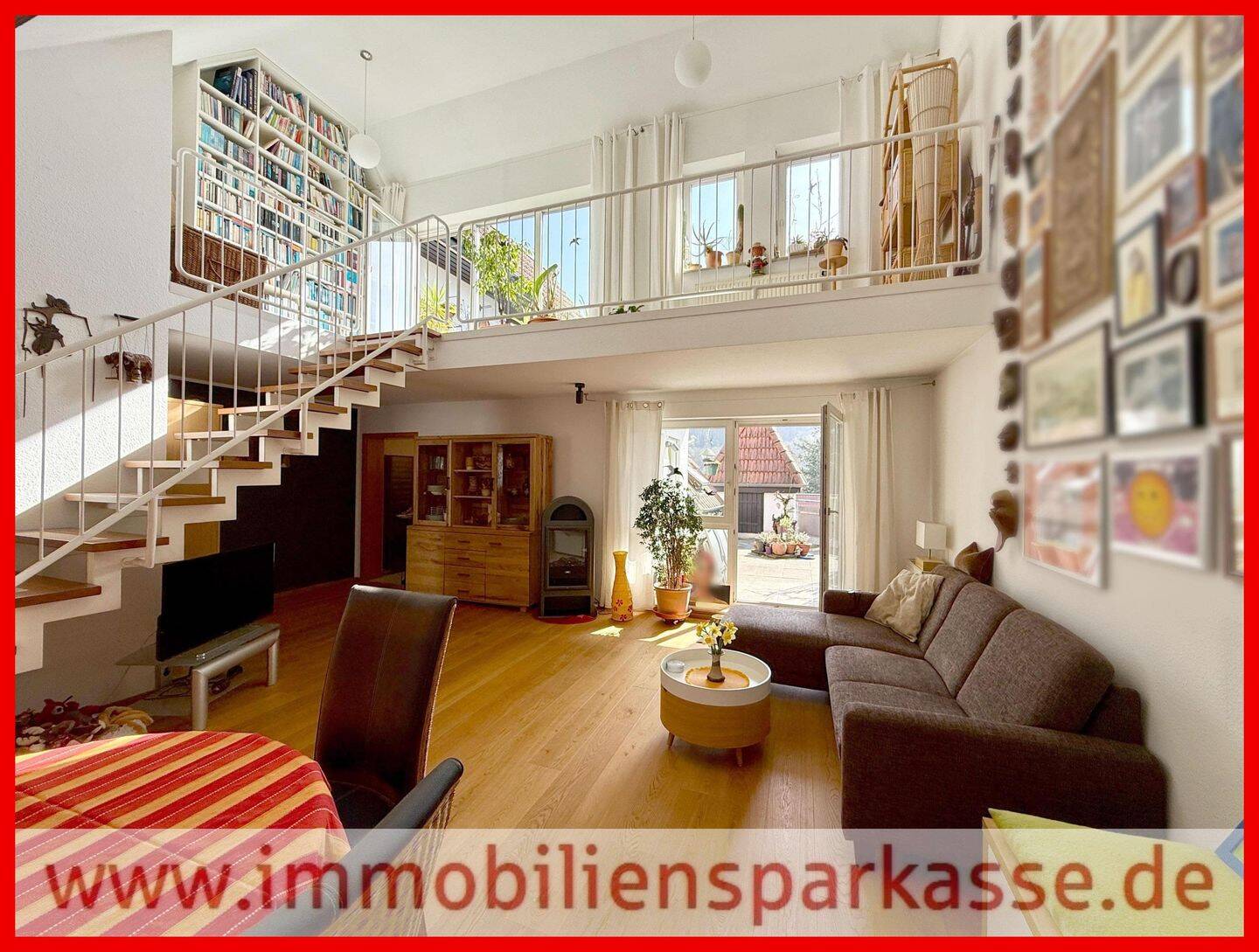 Außergewöhnliche Maisonette/Galeriewohnung mit zwei Terrassen!, 75181 Pforzheim