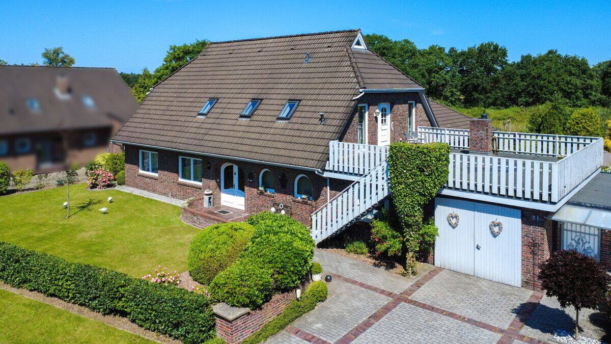 Komfortables Wohnen auf einer Ebene plus separate Obergeschosswohnung in Wittmund / Willen, 26409 Wittmund