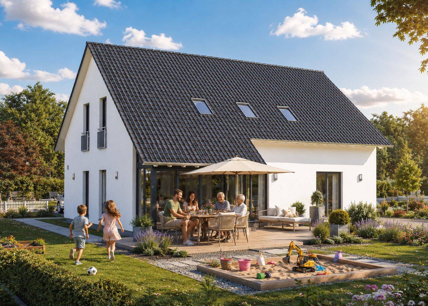 Ausbauhaus mit Einliegerwohnung & großem Grundstück – FamilyStyle 23.01 S, 75242 Neuhausen