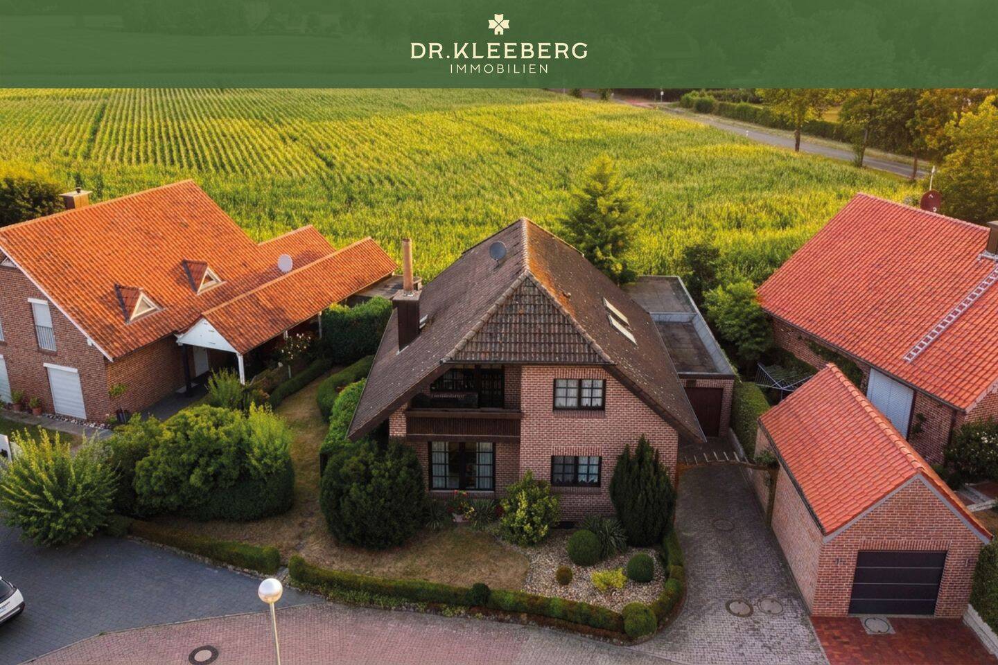 Klassisches Einfamilienhaus in Feldrandlage mit traumhaftem Südwestgrundstück in Greven-Gimbte, 48268 Greven