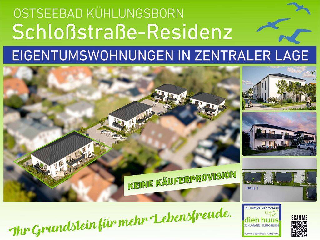Residenz Schloßstraße – Wohnung 01 – Erdgeschoss, 18225 Kühlungsborn