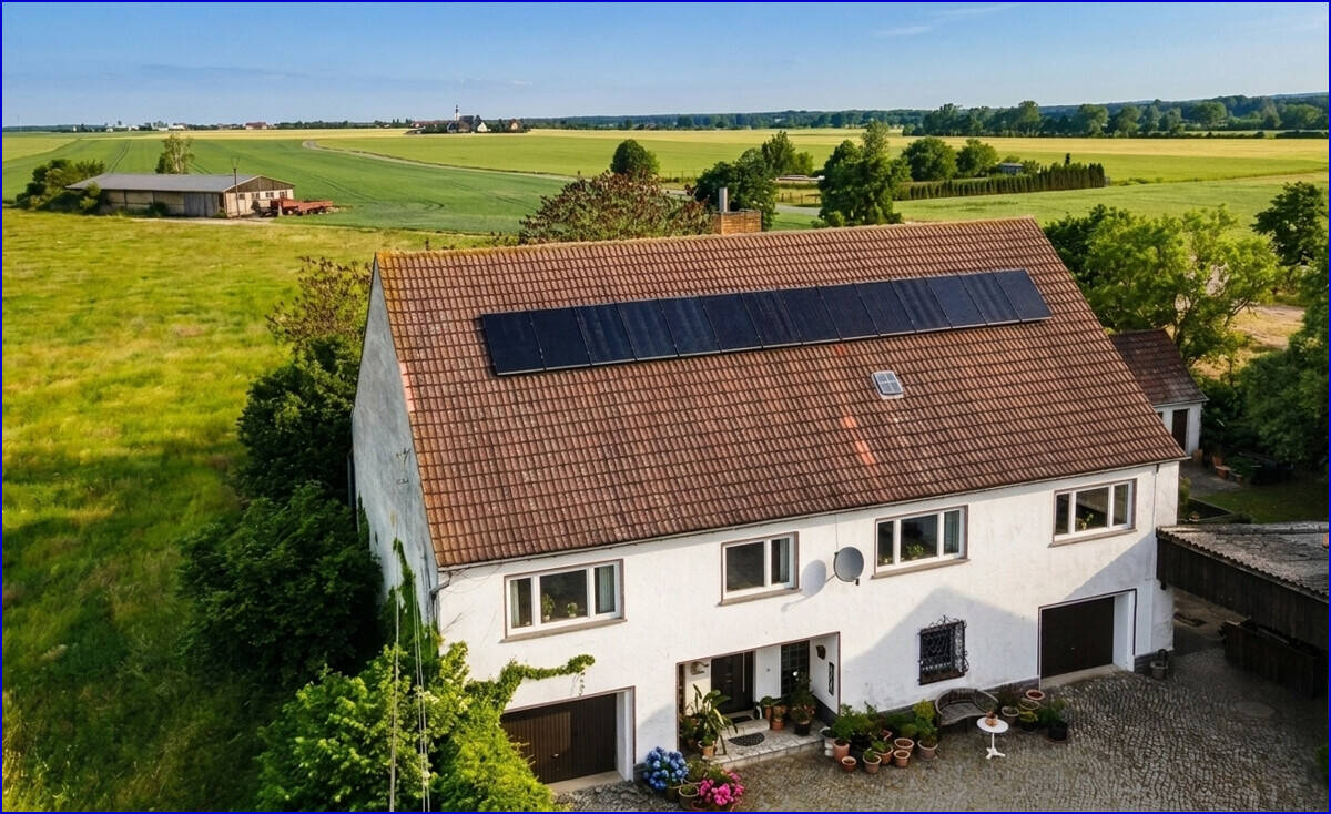 Modernisiertes Hinterhaus mit Wohnkomfort, Ruhe und eigenem Technik-Plus in Wildenhain, 1558 Großenhain