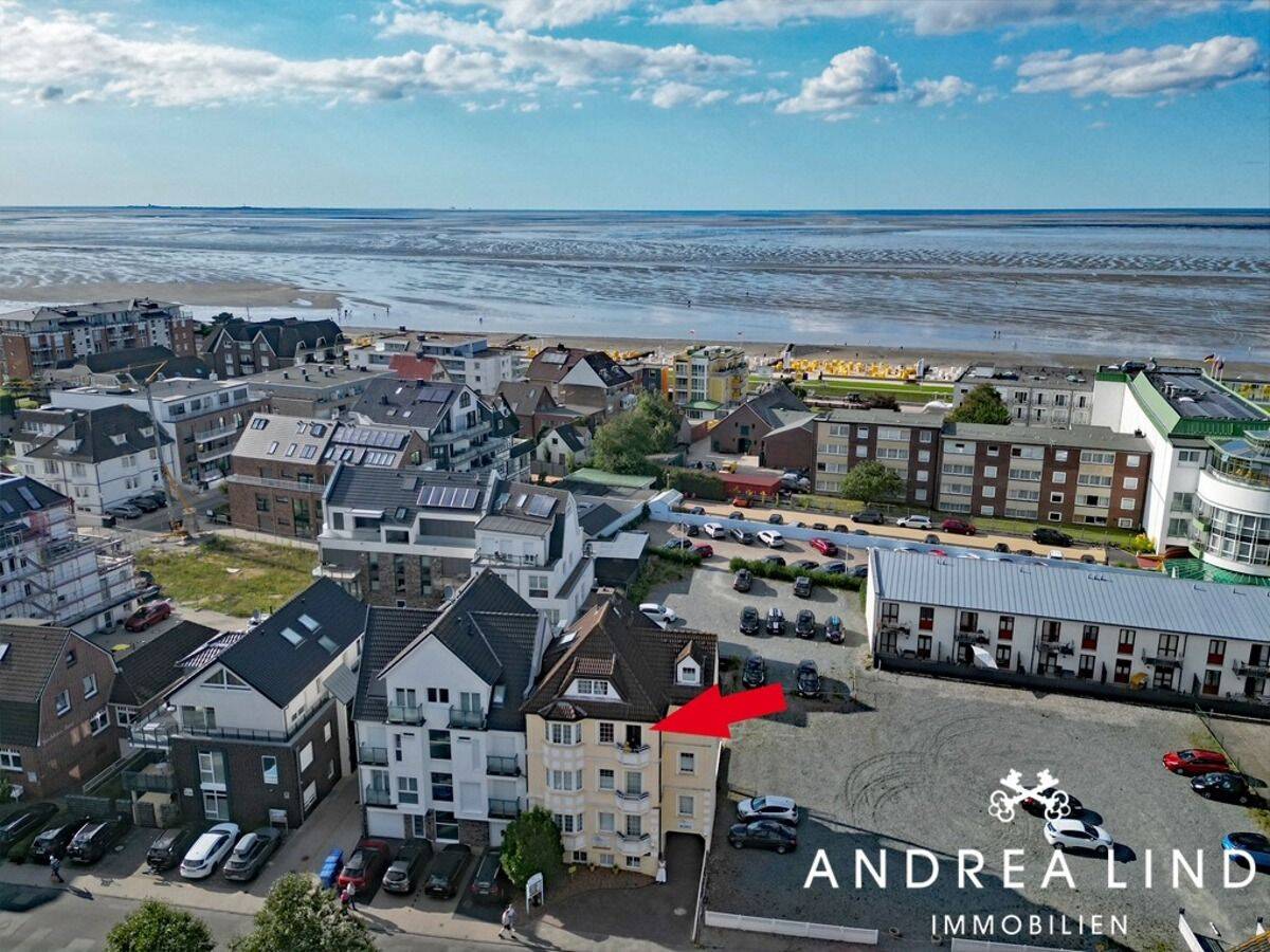 2-Zimmer-Ferienwohnung mit Balkon in fußläufiger Strandlage in Duhnen, 27476 Cuxhaven