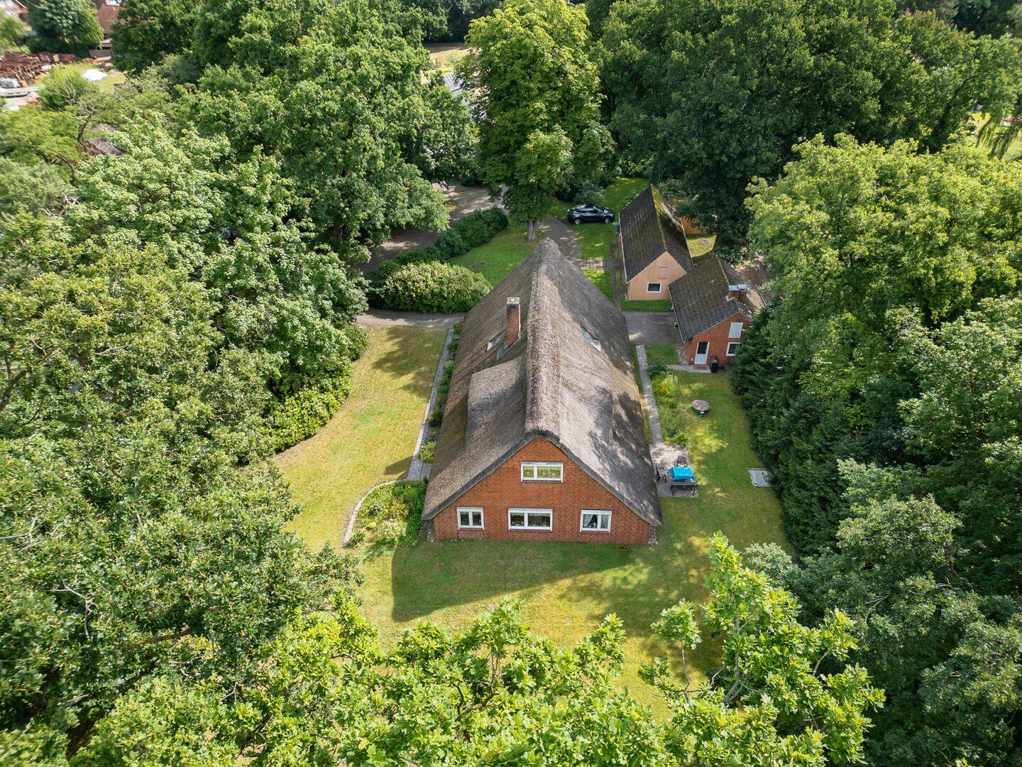 Historisches Reetdachhaus im Künstlerdorf Worpswede, 27726 Worpswede
