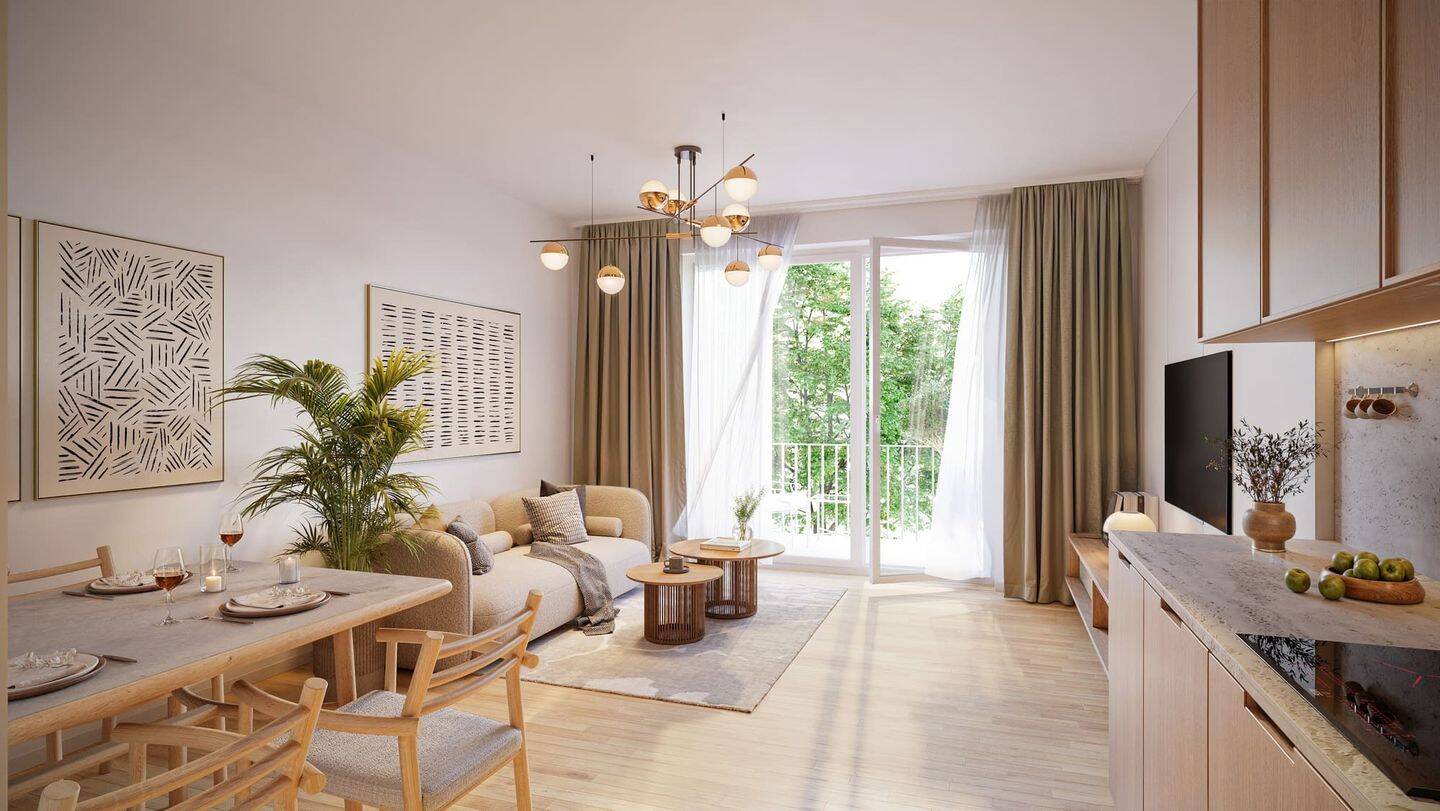 Neubau: Stilvolle 4-Zimmer-Eigentumswohnung mit Dachterrasse nahe Volkspark Prenzlauer Berg, 13055 Berlin (Lichtenberg Hohenschönhausen Alt-Hohenschönhausen Hohenschönhausen)