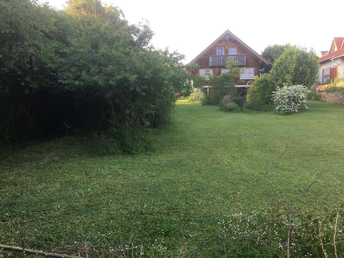 Holzblockhaus mit großem Grundstück, 67294 Rittersheim