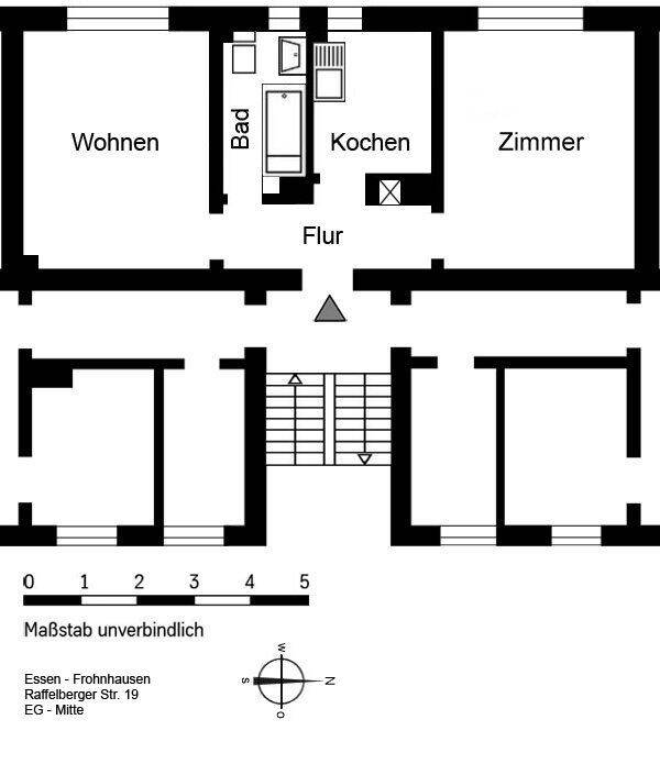 2-Zimmer-Wohnung in Essen Frohnhausen, wir renovieren bezugsfertig!, 45145 Essen (Frohnhausen Holsterhausen)