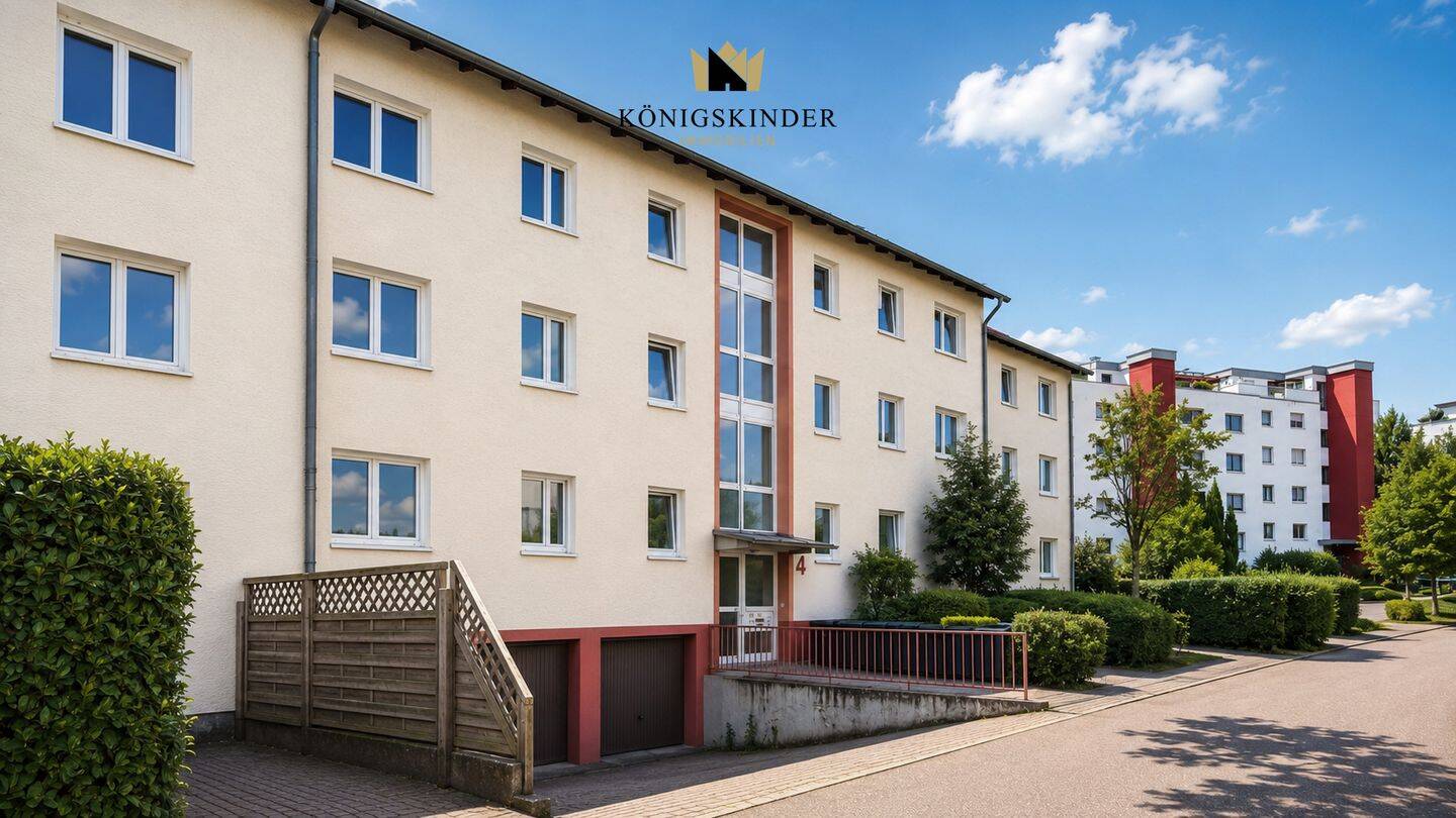 Wohnen im Grünen – ruhige 4-Zimmer-Wohnung mit Balkon und großzügigen Nebenflächen, 74321 Bietigheim-Bissingen