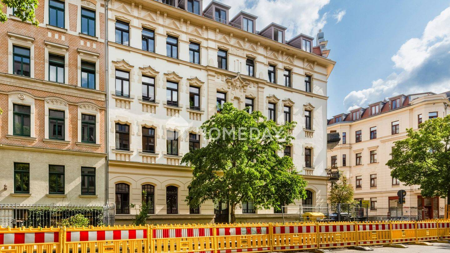 Historischer Altbau mit Flair: 4-Zimmer-Wohnung mit Balkon in bester Lage von Reudnitz, 4317 Leipzig (Neustadt-Neuschönefeld Reudnitz-Thonberg Zentrum-Ost)