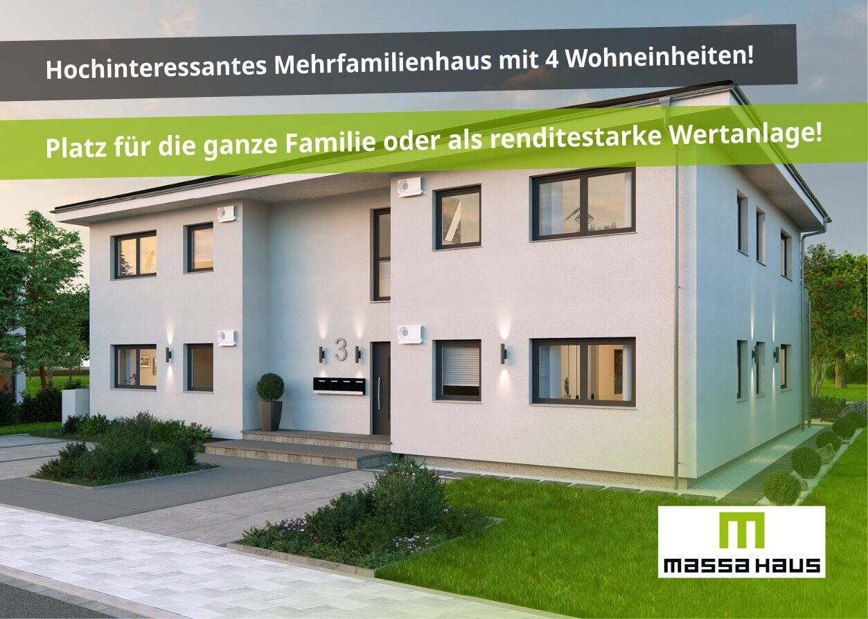 ????? Neubau Mehrparteienhaus mit 4 WE ?? Platz für die ganze Familie oder Anlageobjekt!, 36304 Alsfeld