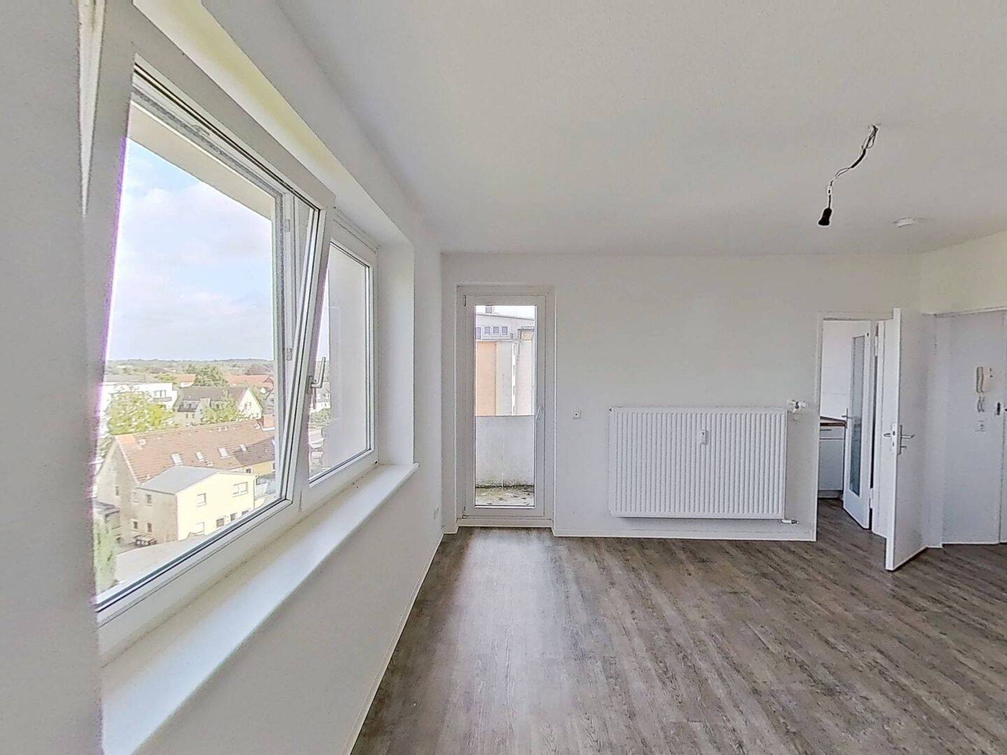 Modernes Single-Apartment mit EINBAUKÜCHE, BALKON und tollem Ausblick, 24941 Flensburg (Friesischer Berg Sandberg Südstadt Weiche Westliche Höhe)