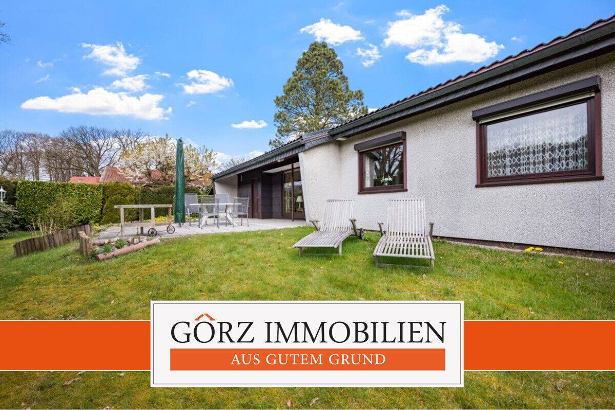 Großzügig auf einer Ebene – besonderer Bungalow in ruhiger Tangstedter Sackgasse, 22889 Tangstedt