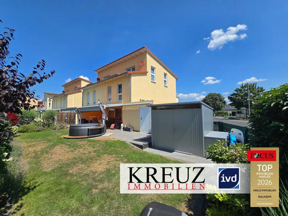 Familienfreundliche Doppelhaushälfte, energetisch auf höchstem Niveau!, 64569 Nauheim