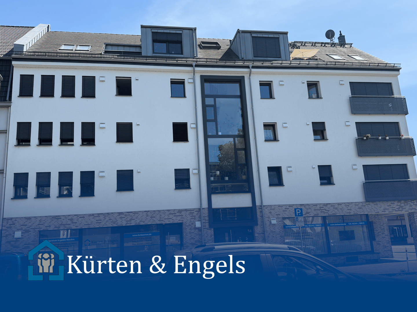Moderne Dachgeschosswohnung mit Balkon in Zentrumsnähe, 53721 Siegburg