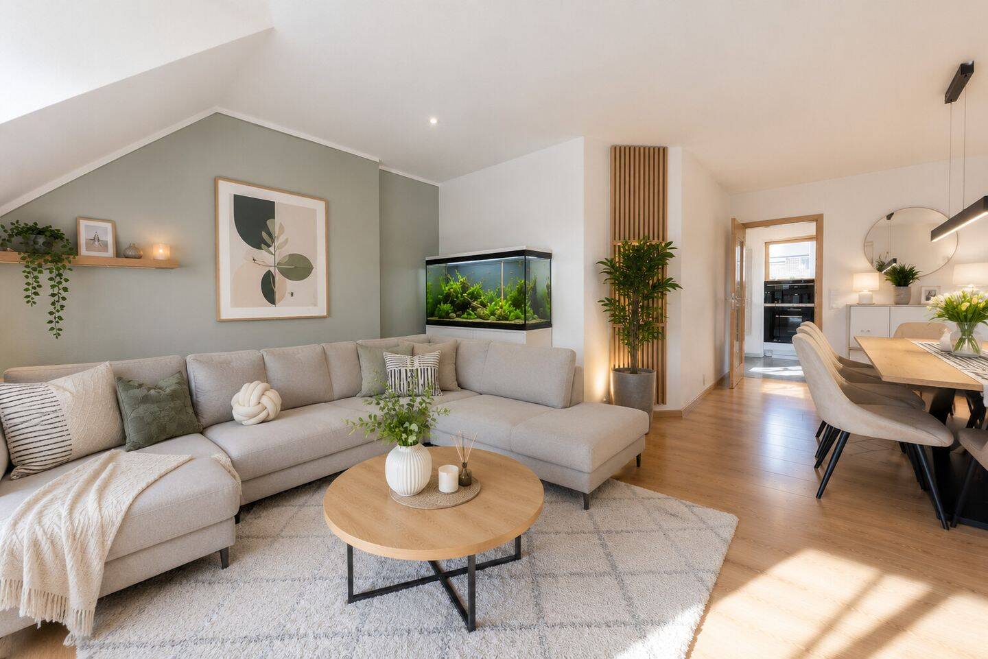 Oben beginnt der Abstand zum Alltag – Maisonette mit Horizont