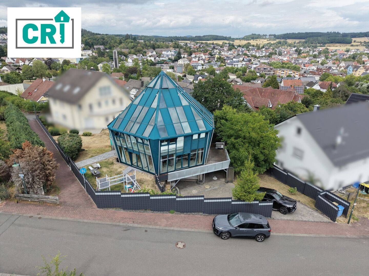 Außergewöhnliche Architektur mit Loftcharakter und Traumausblick über Gladenbach, 35075 Gladenbach