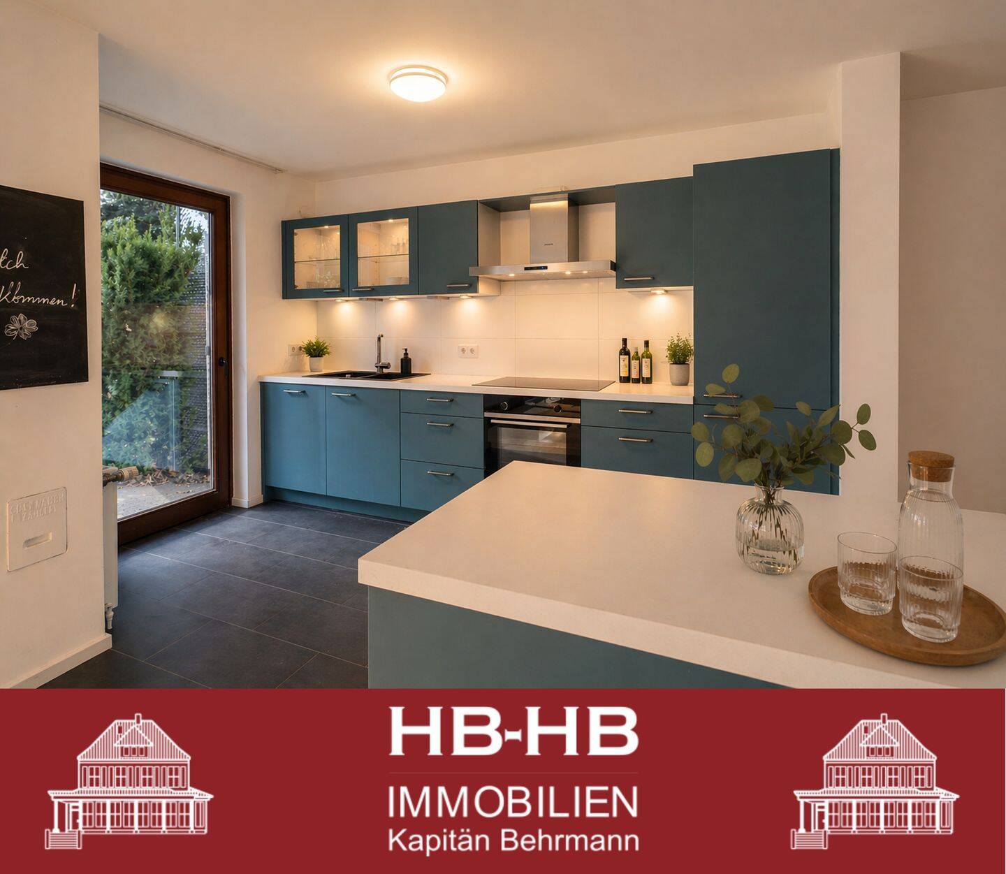 Viel Raum zum Leben: renovierte Maisonette-Wohnung mit Garten und Garage in begehrter Lage, 28329 Bremen (Gartenstadt Vahr Neue Vahr Nord Neue Vahr Südwest Radio Bremen Sebaldsbrück)