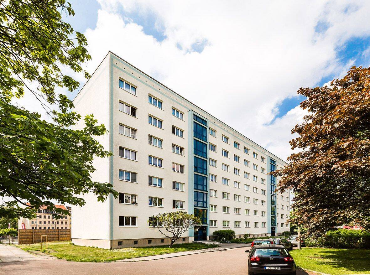Für die Generation 50plus: 2-Raum-Wohnung mit Dusche/Aufzug, 4279 Leipzig (Dölitz-Dösen Lößnig)