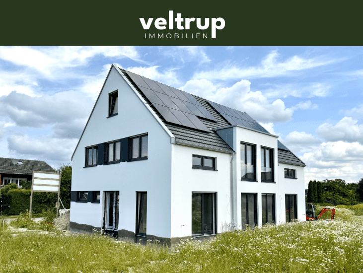 Familienfreundliche Doppelhaushälfte im Erstbezug mit sonnigem Garten und PV-Anlage, 48366 Laer