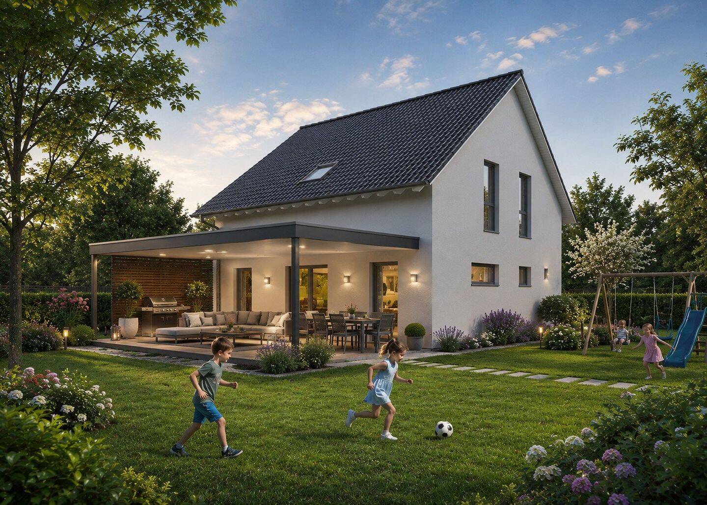 Bauen in zweiter Reihe – Eine Wohlfühloase, 74394 Hessigheim