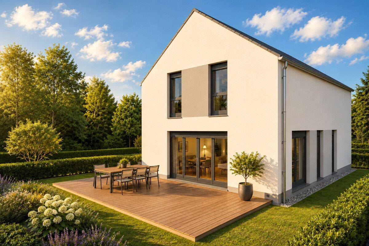 Familientraum im Grünen – Einfamilienhaus als Neubau Projektierung inklusive Grundstück, 61137 Schöneck