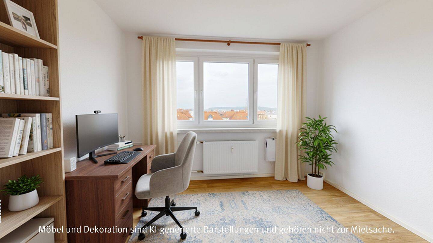 ERSTBEZUG / Dusche / Balkon / Hochparterre / ab August!, 6132 Halle (Saale) (Ammendorf-Beesen Planena Radewell-Osendorf Silberhöhe)