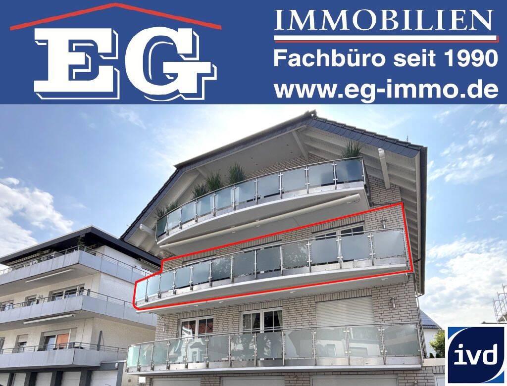 Zentrale 3-Zi Wohnung mit Balkon und Garage, 32105 Bad Salzuflen
