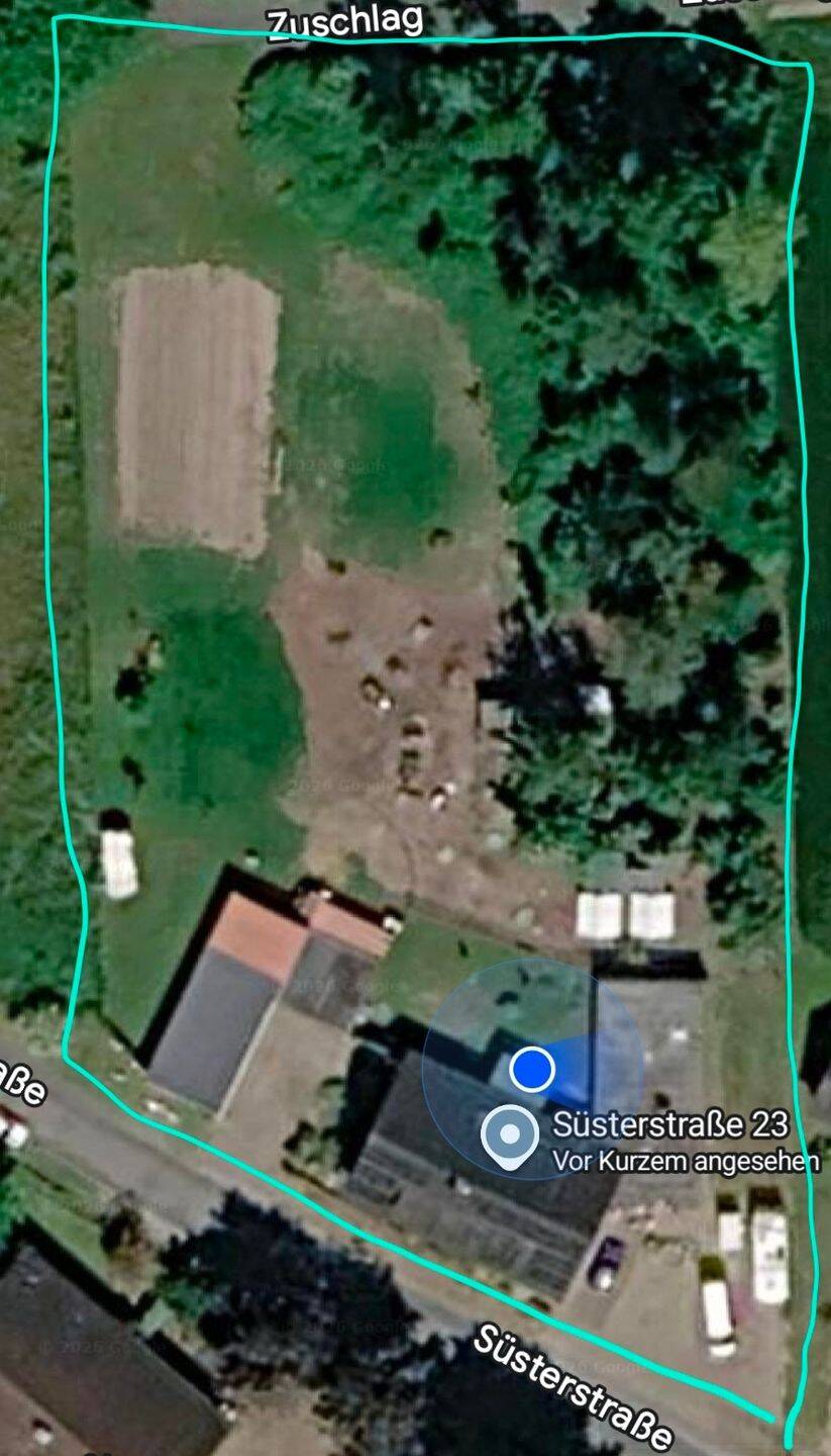 Großzügiges 1-2-Familienhaus mit Gewerbefläche, PV-Anlage, Bauplatz und 4.305 m² Grundstück in Stemwede, 32351 Stemwede