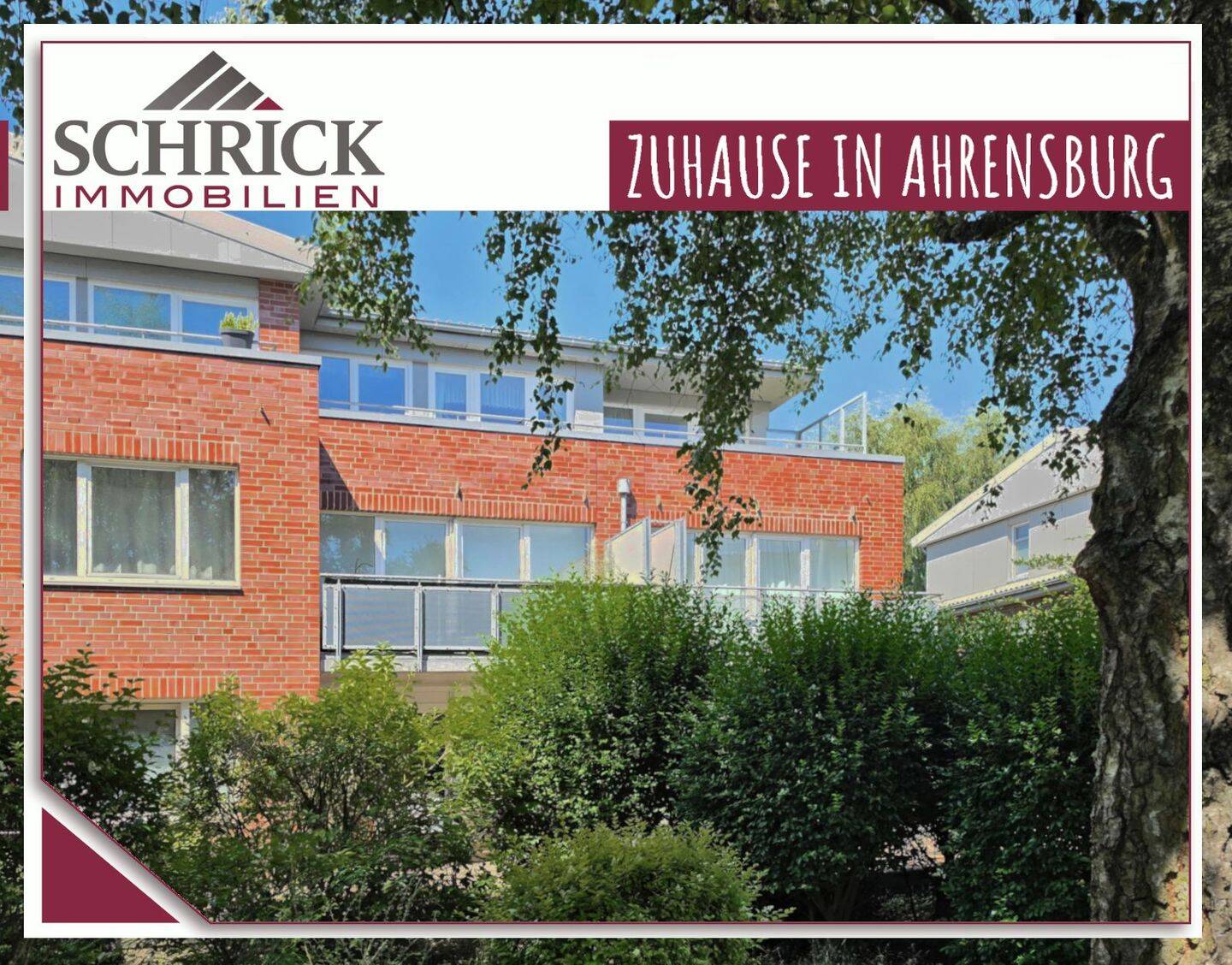 Großzügige Erdgeschosswohnung mit traumhafter Sonnenterrasse in ruhiger Wohnlage von Ahrensburg!, 22926 Ahrensburg