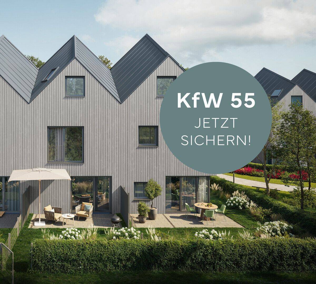 Familientraum – Stadthäuser im autofreien Quartier inmitten erholsamer Natur, 80993 München (Moosach)