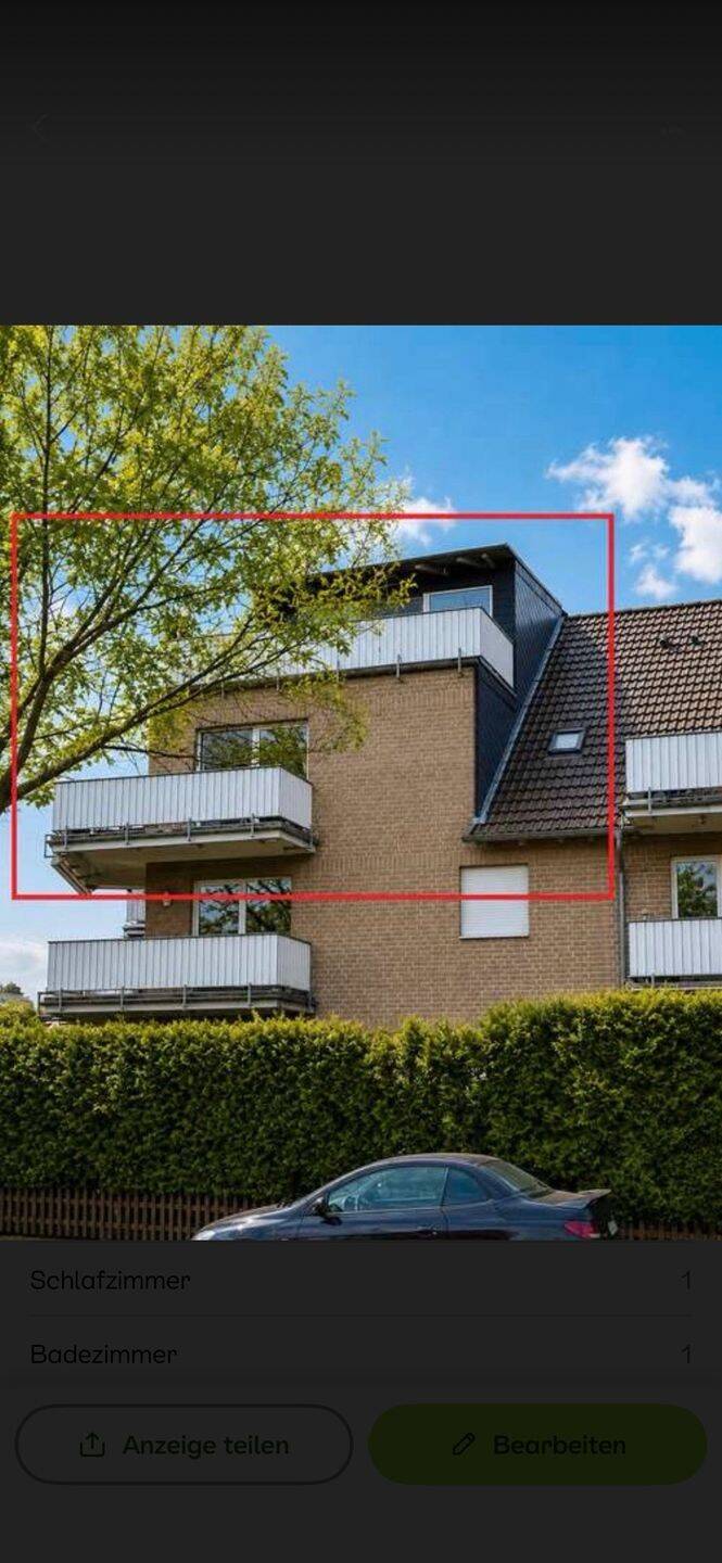 98 m² Maisonette-Wohnung in Schmachtendorf mit Dachterrasse, 46147 Oberhausen (Alsfeld Holten Schmachtendorf Sterkrade-Nord)