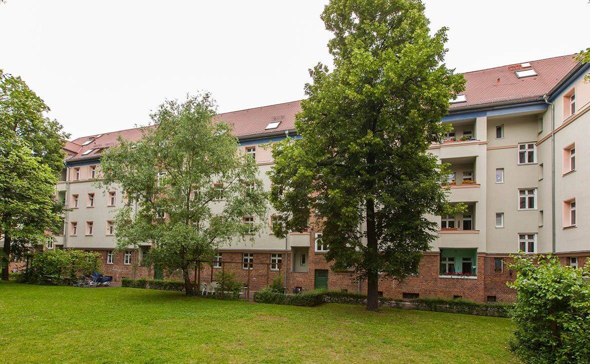 Familienfreundliche 3-Raum-Wohnung mit Balkon zum grünen Innenhof, 4347 Leipzig (Heiterblick Schönefeld Schönefeld-Abtnaundorf Schönefeld-Ost Thekla)